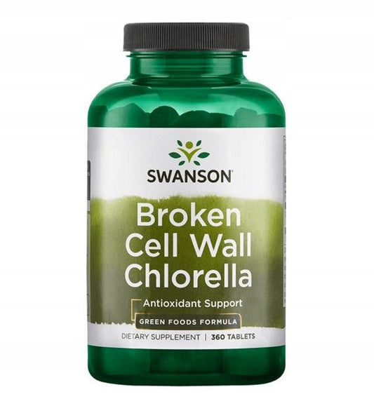 SWANSON Chlorella (broken cell wall) 360 tabl 