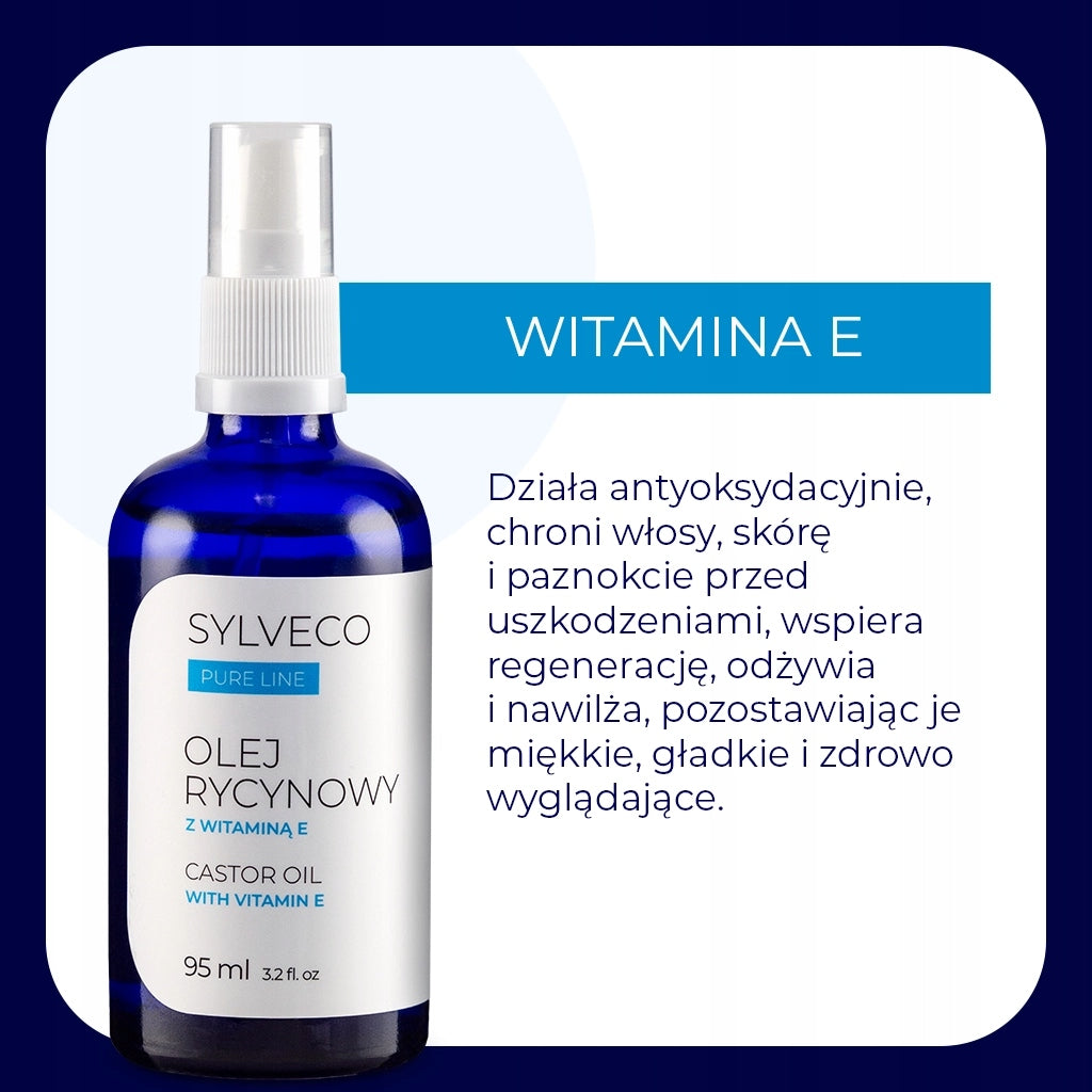 Olejek rycynowy SYLVECO PURE LINE