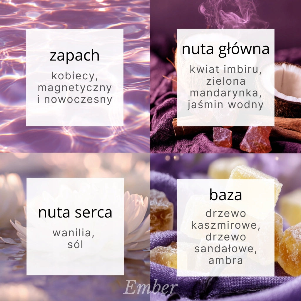 ZESTAW do ciała i włosów : szampon, żel, krem EMBER & FLARE VIANEK ESSENCE