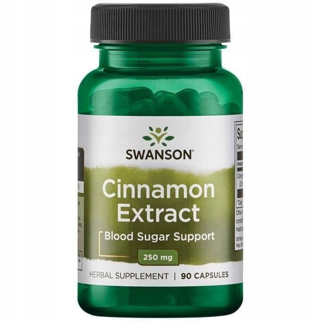 Swanson Cinnamon Extract 250 mg 90 kapsulek