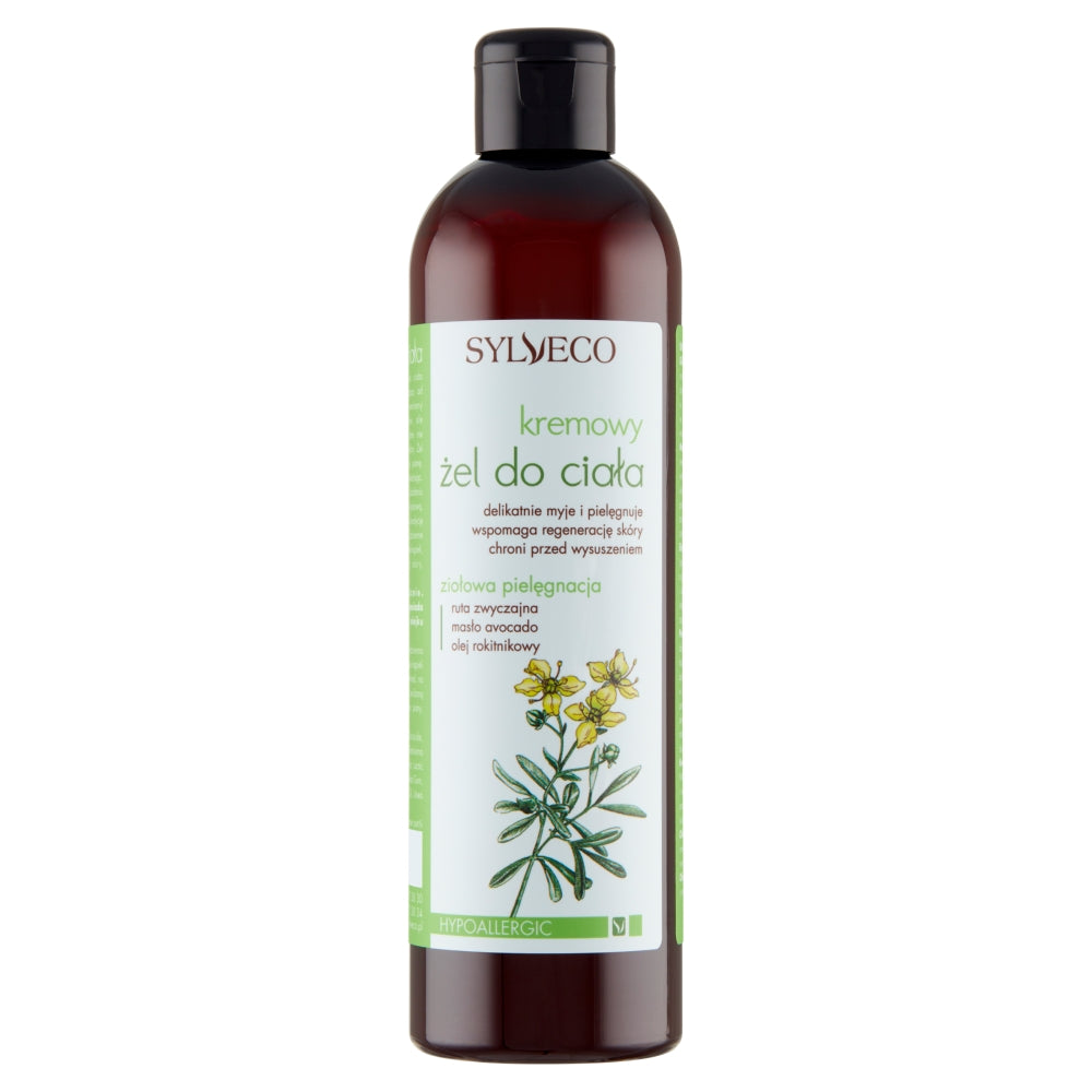 Sylveco creamy body gel bath shower verbena 300 ml
