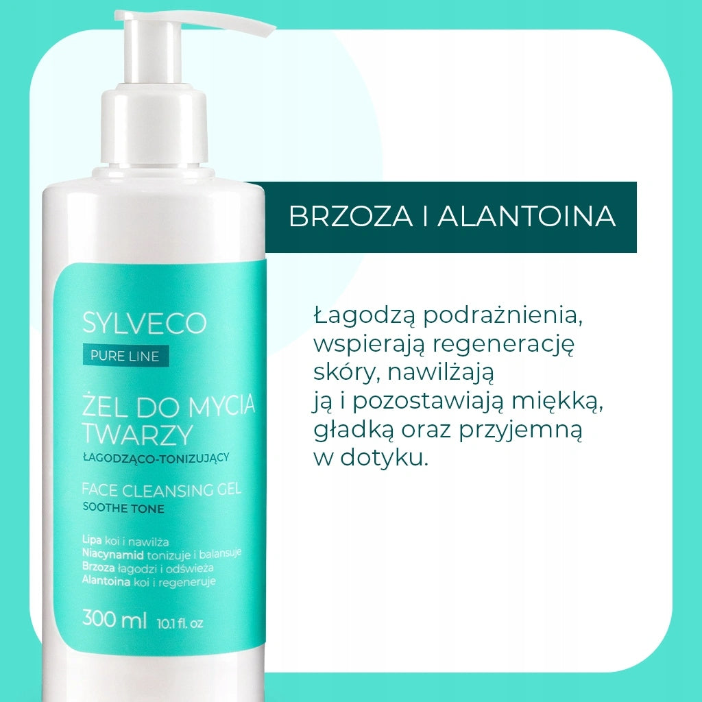SYLVECO PURE LINE Soothing and toning facial wash gel