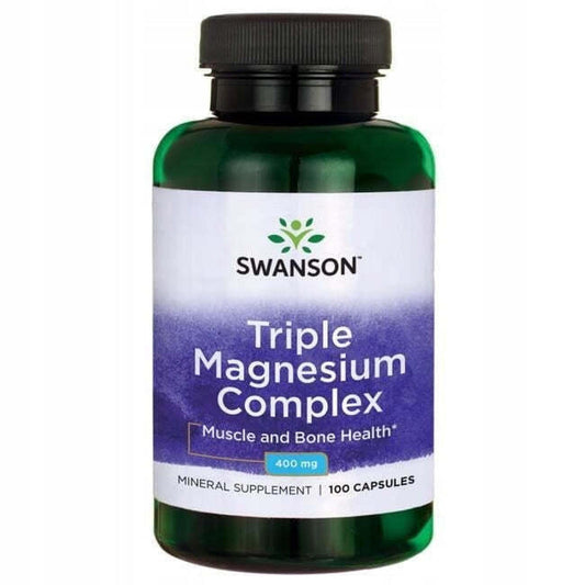 Swanson Magnez Triple Magnesium Complex 100 kaps.