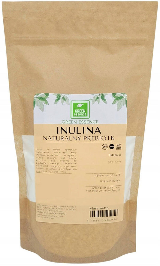 INULINA Z CYKORII naturalny prebiotyk błonnik proszek 500g vege keto