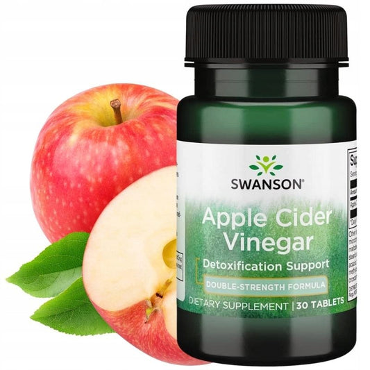 Apple Cider Vinegar ocet jabłkowy 200mg 30 tabl. SWANSON