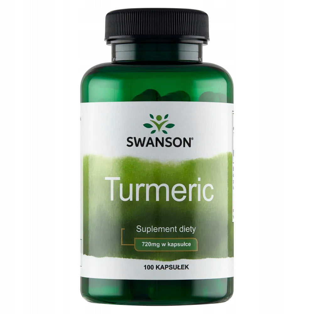 SWANSON TURMERIC kurkuma 720 mg 100 kaps