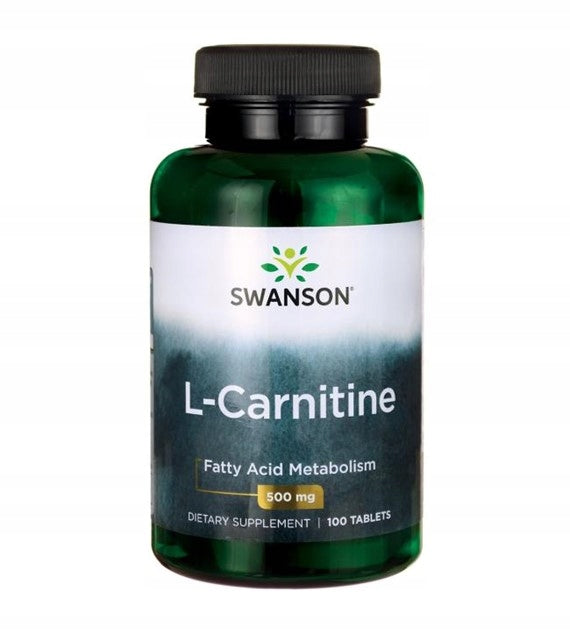 L-carnitine Swanson 500 mg 100 tabletek