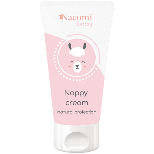 NACOMI BABY KREM NA ODPARZENIA POD PIELUSZKĘ od 1. dni życia dziecka 50ML