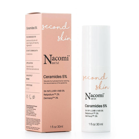 Nacomi Next Level ceramidy 5% serum odżywcze, przeciwzmarszczkowe 30ml