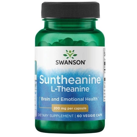 SWANSON Suntheanine L-Teanina 200mg 60 vcaps