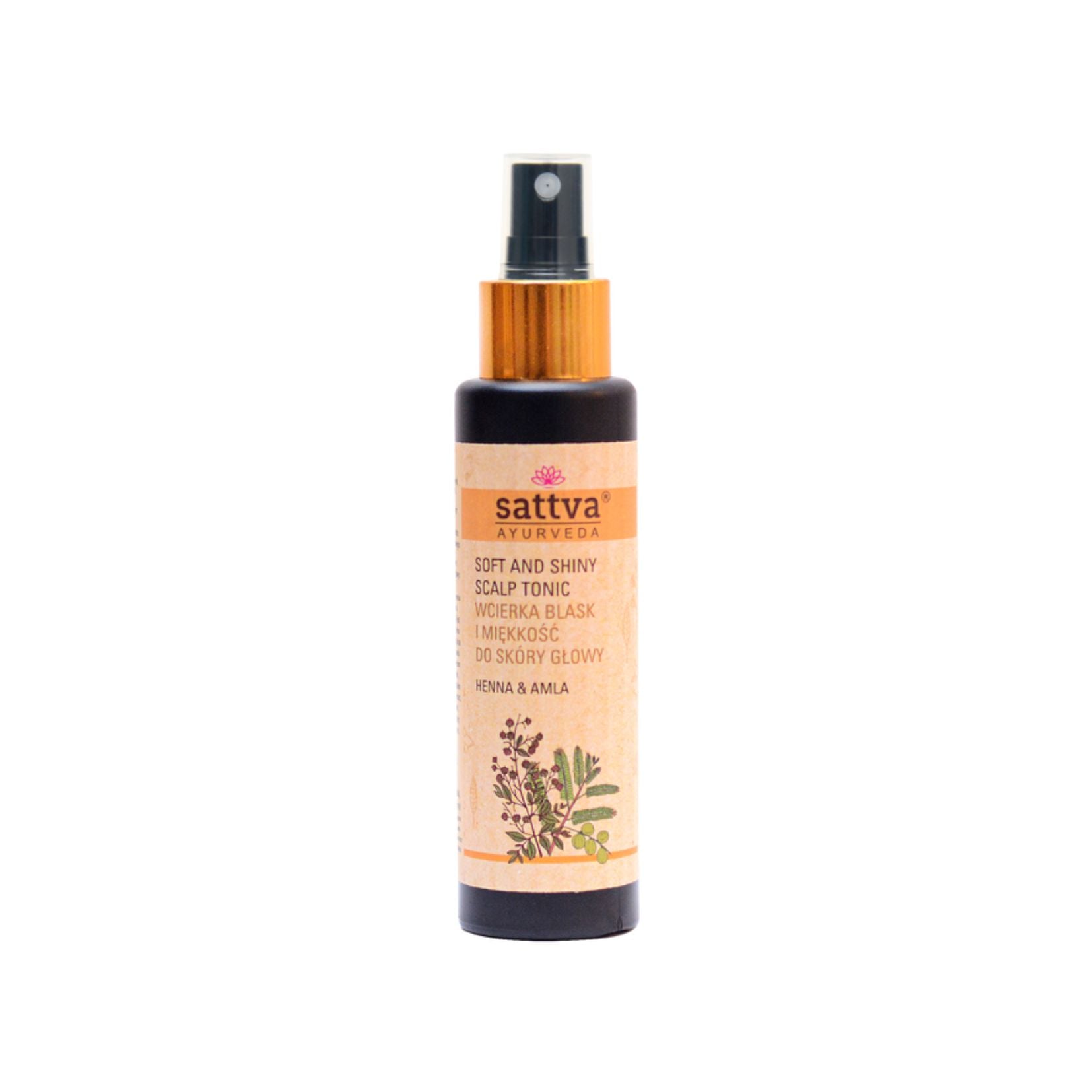 Wcierka do wlosow Henna i Amla 100ml Sattva